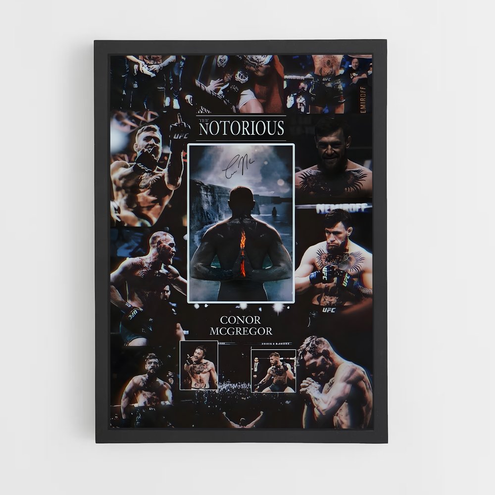 Poster King Conor – affiche MMA (vue 2)